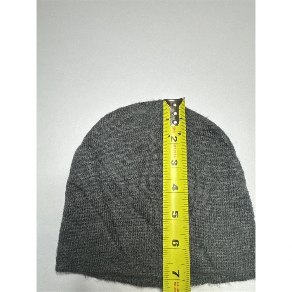Target Toddler‎ Kids Gray Knit Beanie Hat Charcoal Heather 2T-5T RN17730